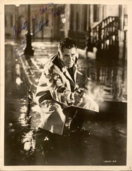 Glenn Ford signed photo
