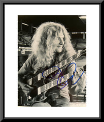 Led Zeppelin Robert Plant signed photo
