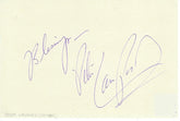 The Rat Pack Peter Lawford original signature