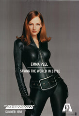 Rare The Avengers Uma Thurman 1998 original movie poster