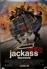 Jackass original double-sided movie poster