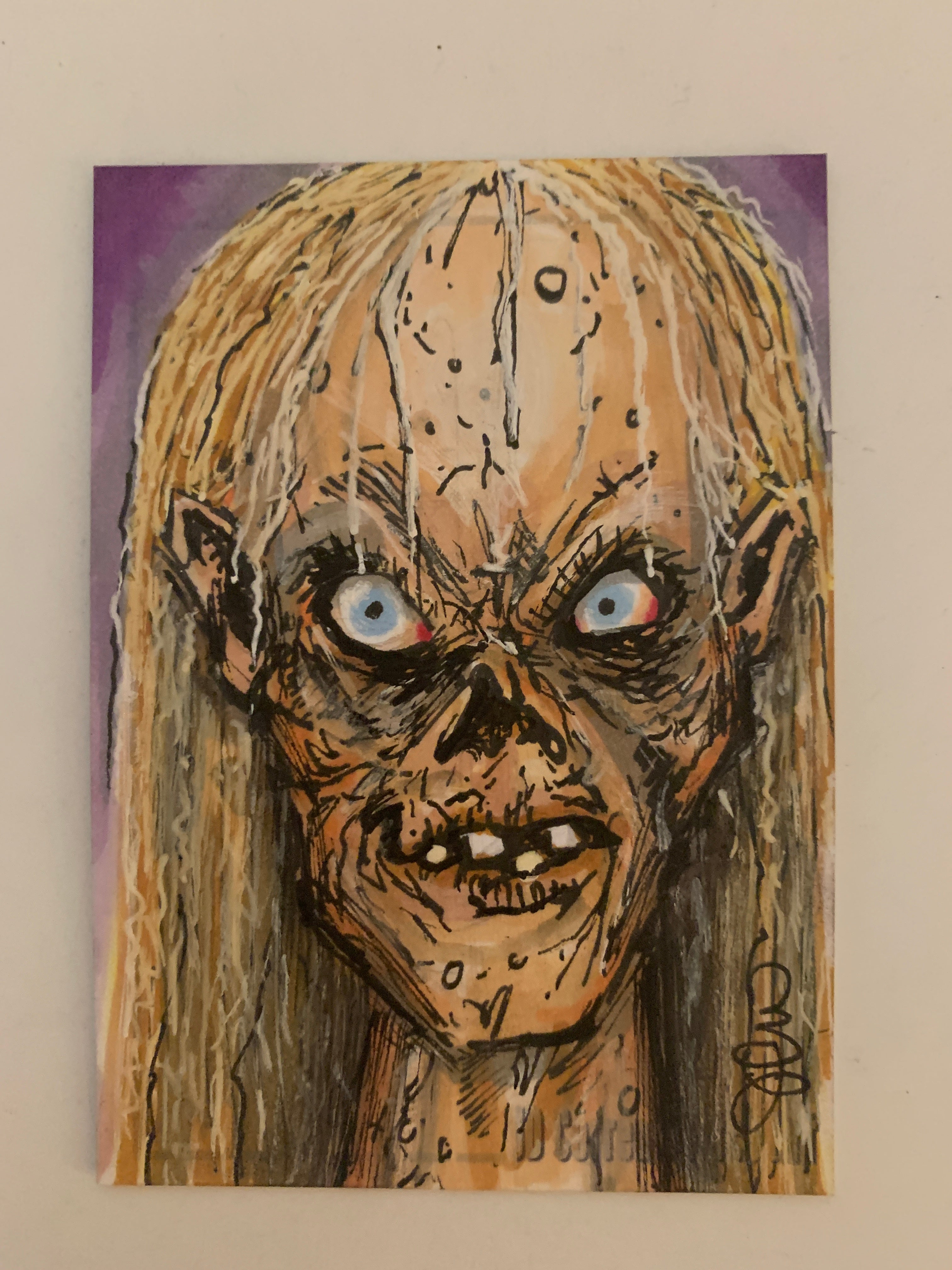 JD Correa hand drawn and signed sketch art - Art