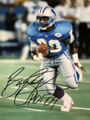 Detroit Lions Barry Sanders signed photo