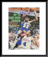 Magic Johnson signed photo