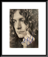 Led Zeppelin Robert Plant signed photo