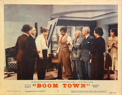 Clark Gable and Spencer Tracy "Boom Town" original Lobby Card -