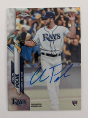 Colin Poche Signed Baseball Trading Card - Topps Chrome No. 19 of 499 2020