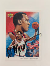 Danny Manning signed basketball card - Sports card