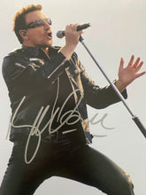 U2 Bono signed photo