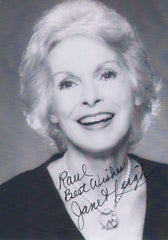 Psycho Janet Leigh signed photo