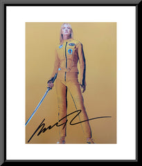 Kill Bill Uma Thurman signed movie photo