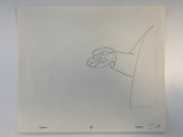 The Flintstones original hand drawn artwork for cartoon