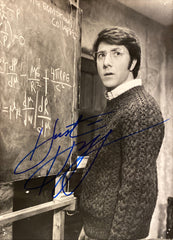Dustin Hoffman signed "Straw Dogs" movie photo