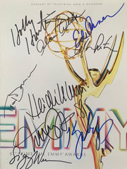 Ted Danson, Sigourney Weaver and more Emmy Awards signed program