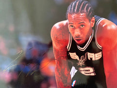 NBA Superstar Kawhi Leonard signed photo