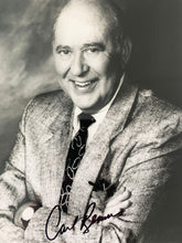 Carl Reiner signed photo