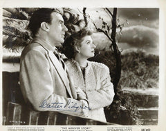 The Miniver Story Walter Pidgeon signed movie photo