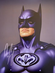 Batman & Robin George Clooney signed photo