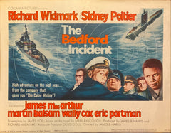Richard Widmark and Sidney Poitier "The Bedford Incident" original Lobby Card