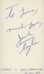 Beverly Hills 90210 Josh Taylor signed note