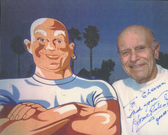 Mr. Clean House Peters Jr. signed photo