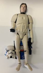Star Wars unsigned Han Solo Stormtrooper action figure