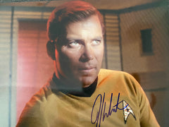Star Trek William Shatner signed photo