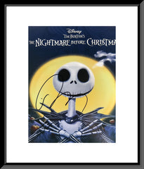 The Nightmare Before Christmas Tim Burton signed photo