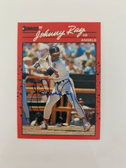 Johnny Ray signed baseball card - Sports card