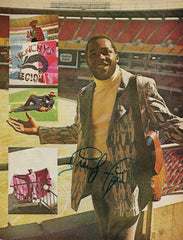 John "Frenchy" Fuqua signed magazine photo
