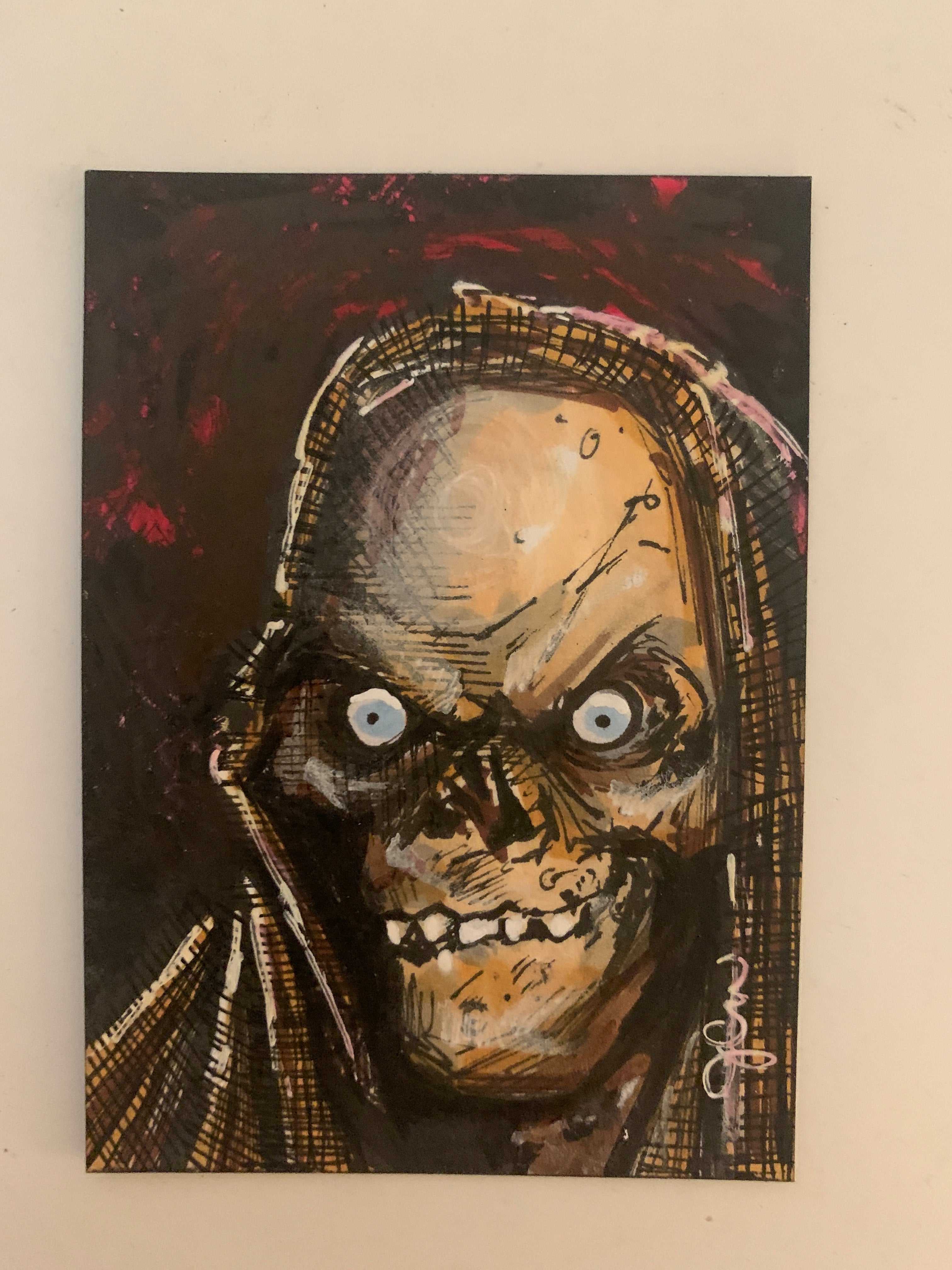 JD Correa hand drawn and signed sketch art - Art