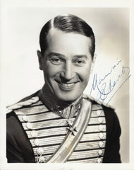 Livin In The Sunlight Maurice Chevalier signed photo