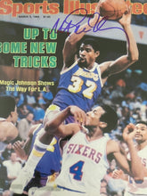 Magic Johnson signed photo