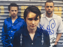 Muse band signed photo