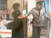 Tootsie Dustin Hoffman and Dabney Coleman signed movie photo