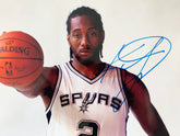 NBA Superstar Kawhi Leonard signed photo