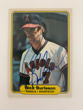 Rick Burleson signed baseball card - Sports card
