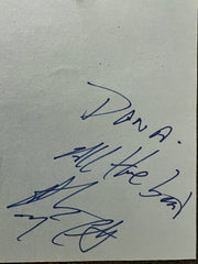 St Elmos Fire Andrew McCarthy autograph