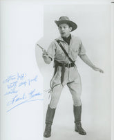 Space Cadet Frankie Thomas signed photo