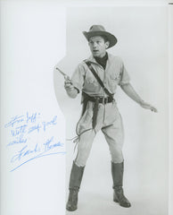 Space Cadet Frankie Thomas signed photo