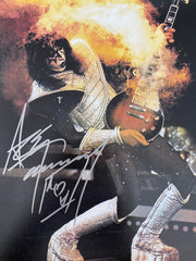 Kiss Ace Frehley signed photo