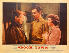 Clark Gable and Spencer Tracy "Boom Town" original Lobby Card -