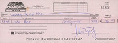 The Exorcist Linda Blair signed check