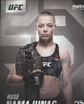 UFC Fighter Rose Namajunas signed photo