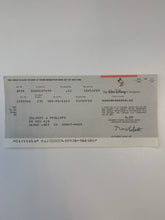 Walt Disney stock dividend check