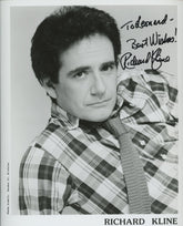Threes Company Richard Kline signed Dallas photo