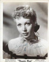 Thunder Rock Lilli Palmer signed movie photo