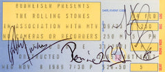 Rolling Stones signed concert tickets - Tickets