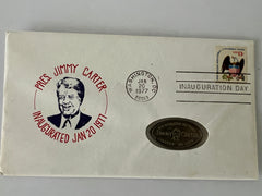 1977 Jimmy Carter Presidential Inauguration Commemorative FDC