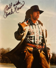 Walker, Texas Ranger signed photo